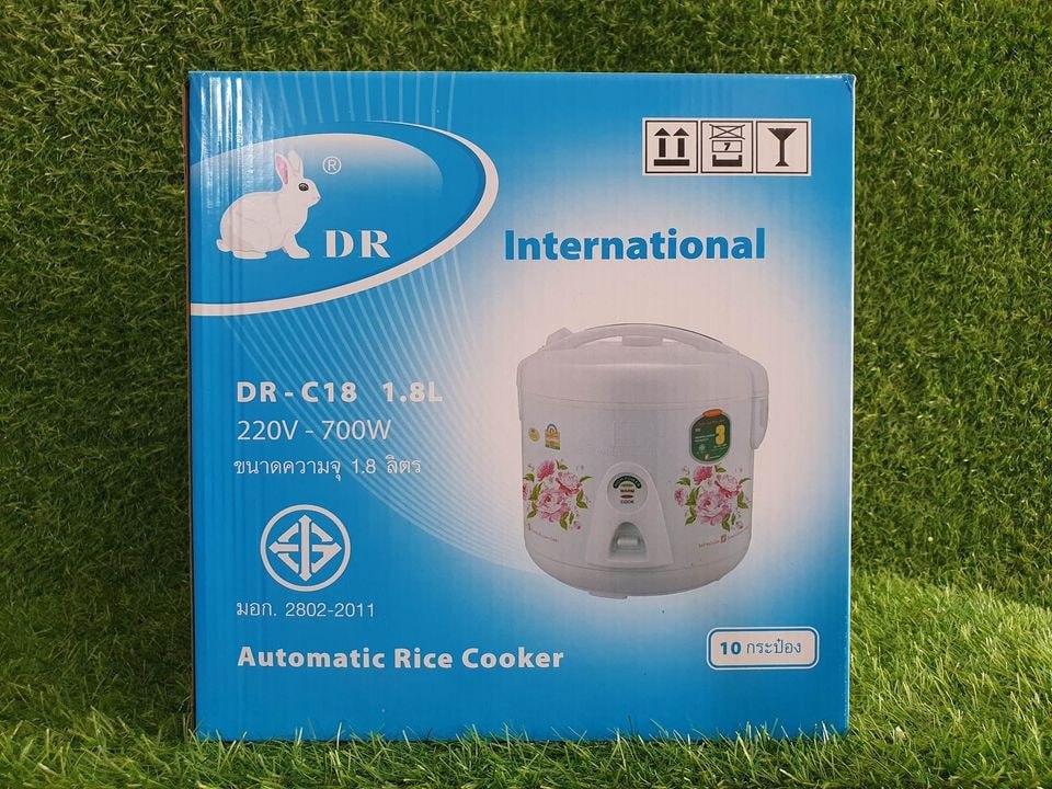 ឆ្នាំងដាំបាយ INTERNATIONAL Rice Cooker DR-C18 1.8L