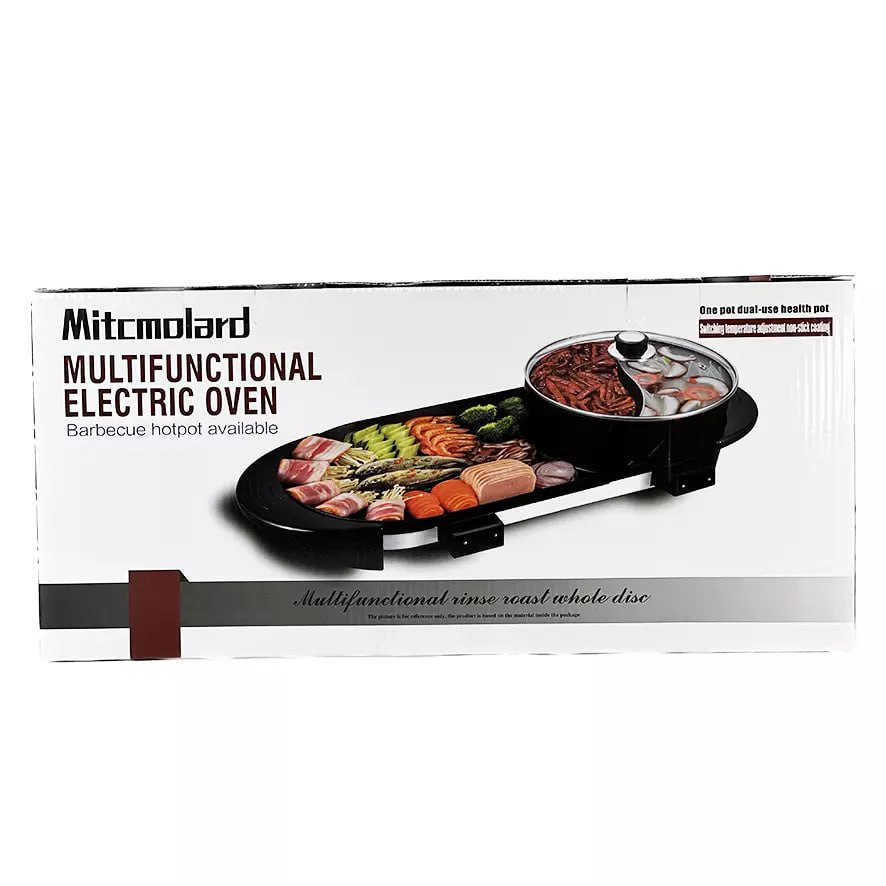 ចង្ក្រានBBQ+ស៊ុប Mitcmolard Multicooker