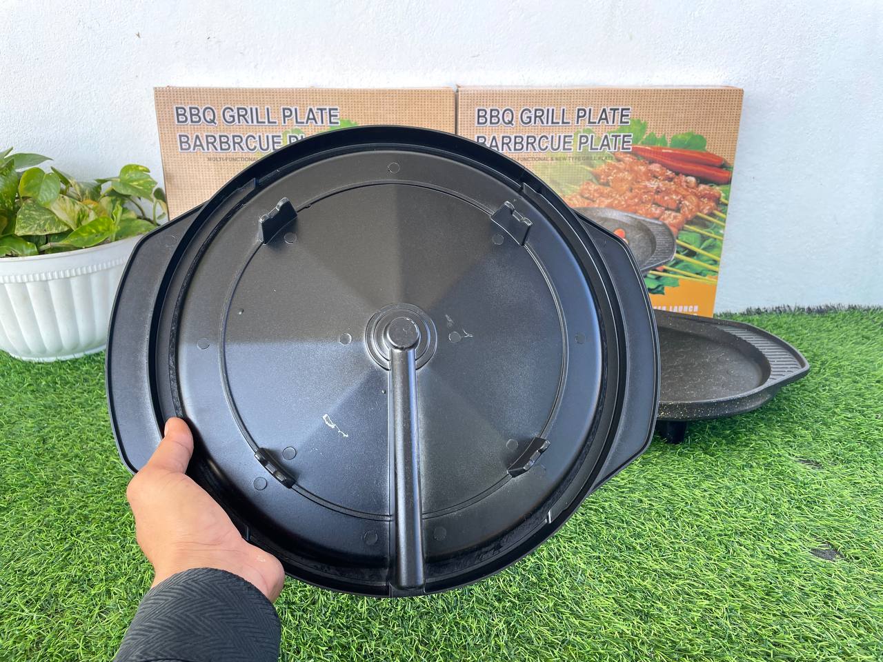 ខ្ទះ BBQ Grill Plate KS 21