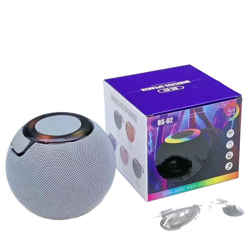 កូនបាស Speaker Blutooth LED BS02