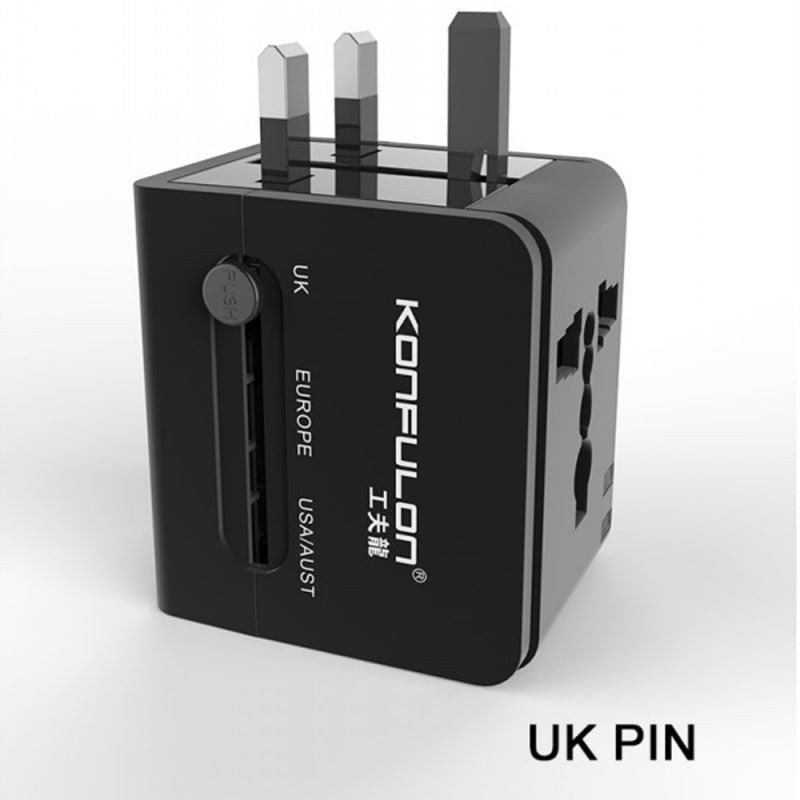 ដុំសាក KONFULON Universal Travel Adapter UC-02