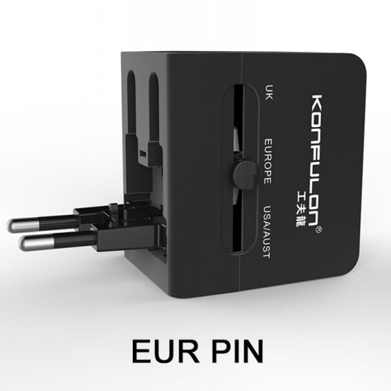 ដុំសាក KONFULON Universal Travel Adapter UC-02