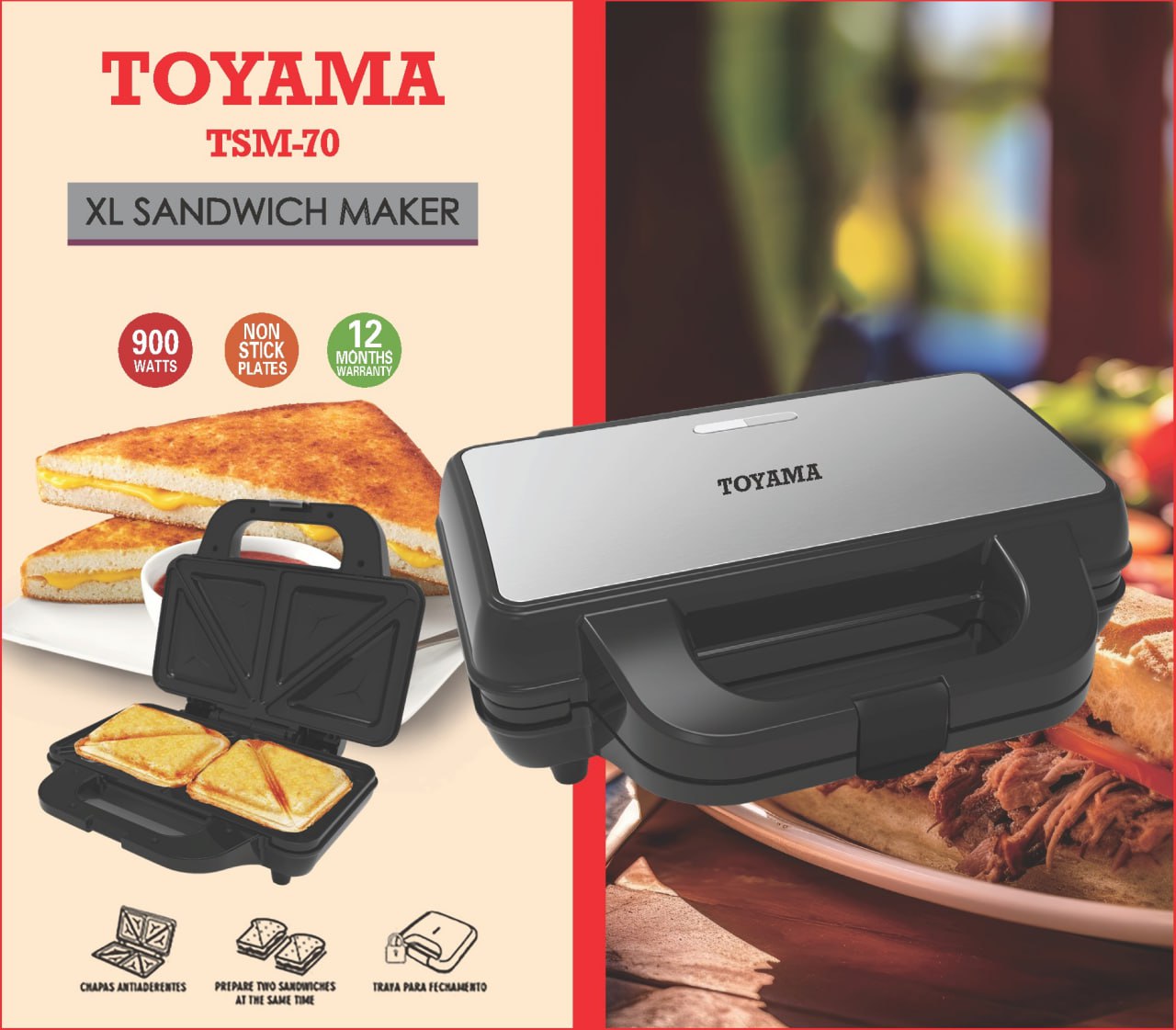 ម៉ាស៊ីនកៀបសាំងវ៉ិច TOYAMA-TSM-70
