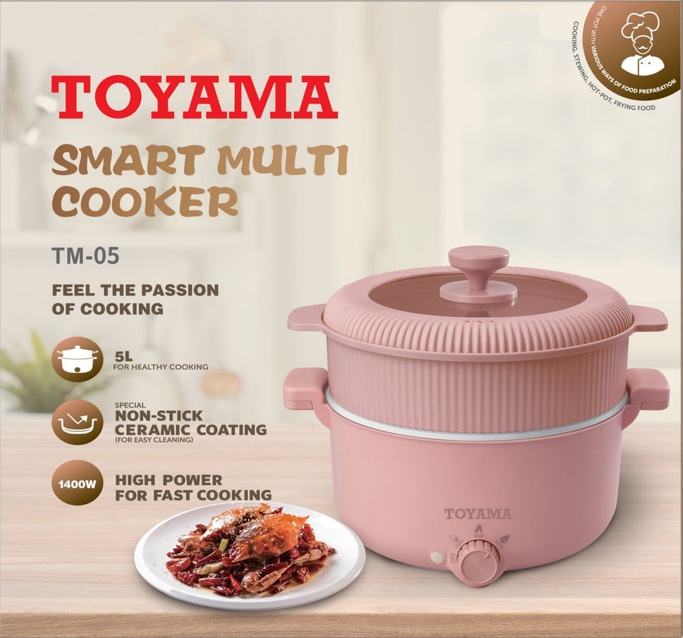 ឆ្នាំងស៊ុប TOYAMA Multi Cooker TM-05