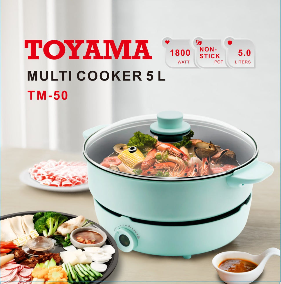 ឆ្នាំងស៊ុប TOYAMA Multi Cooker TM-50