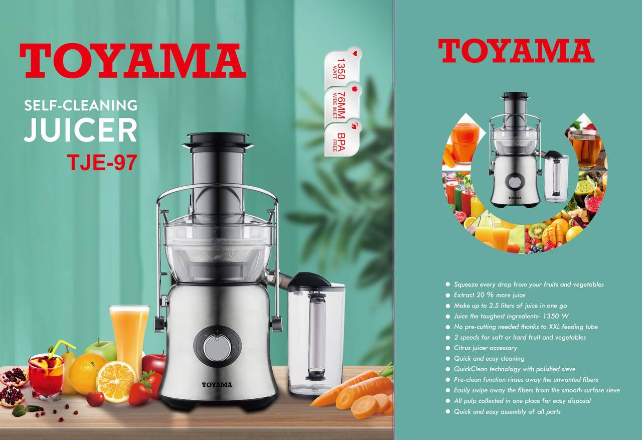 ម៉ាស៊ីនកៀបផ្លែឈើ TOYAMA TJE-97