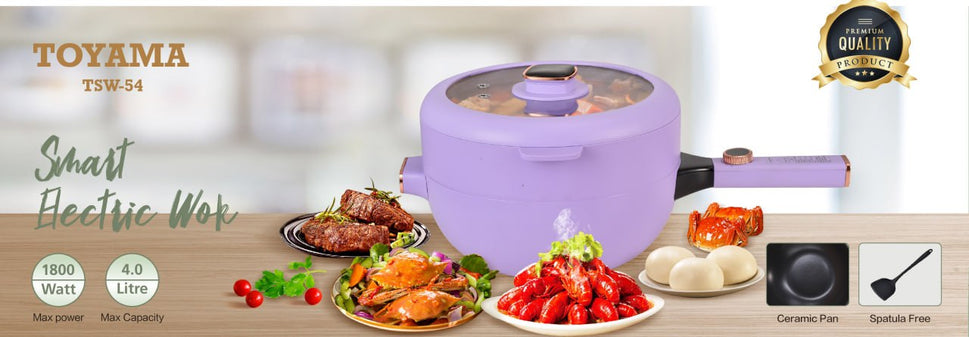 ឆ្នាំងស៊ុប TOYAMA Multi Cooker TSW-54