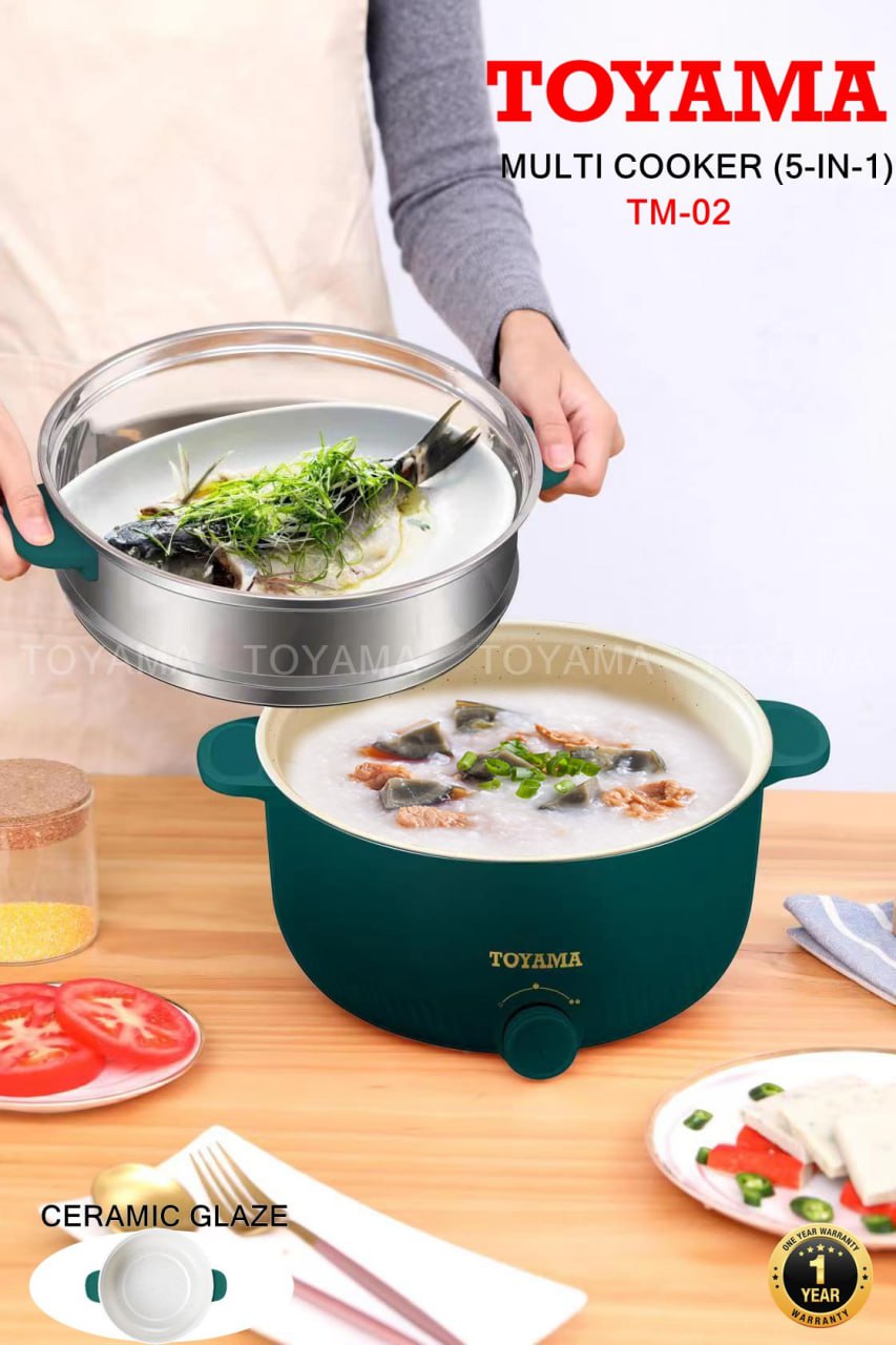 ឆ្នាំងស៊ុប TOYAMA Multi Cooker TM-02
