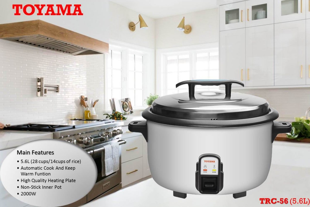 ឆ្នាំងដាំបាយ TOYAMA Rice Cooker TRC-56