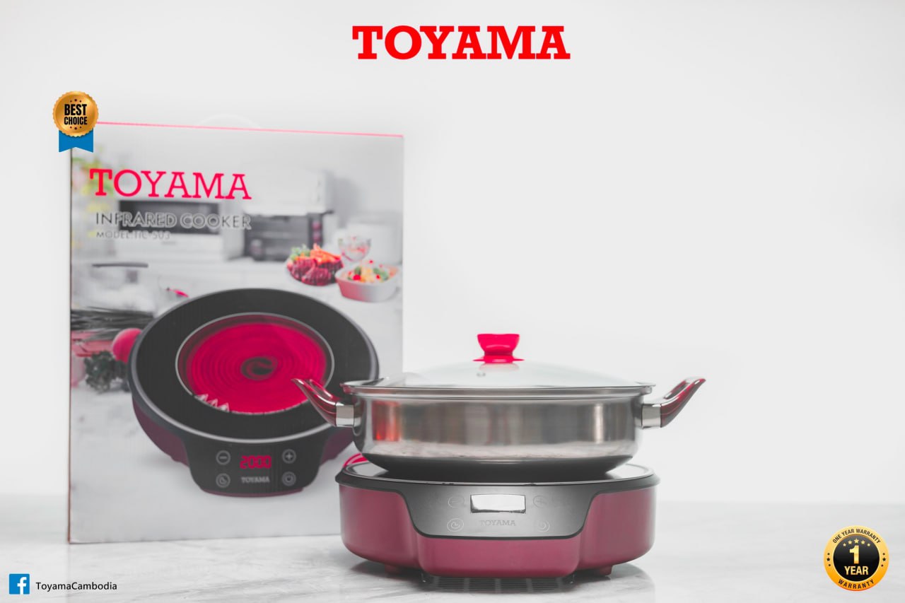 ចង្ក្រានអគ្គិសនី TOYAMA Infrared Cooker TIC-503
