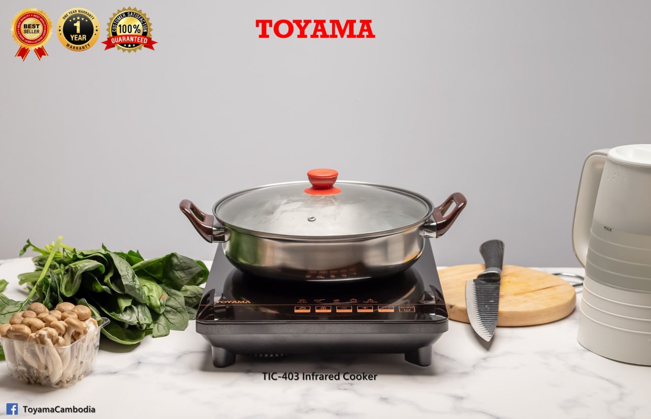 ចង្ក្រានអគ្គិសនី TOYAMA Infrared Cooker TIC-403