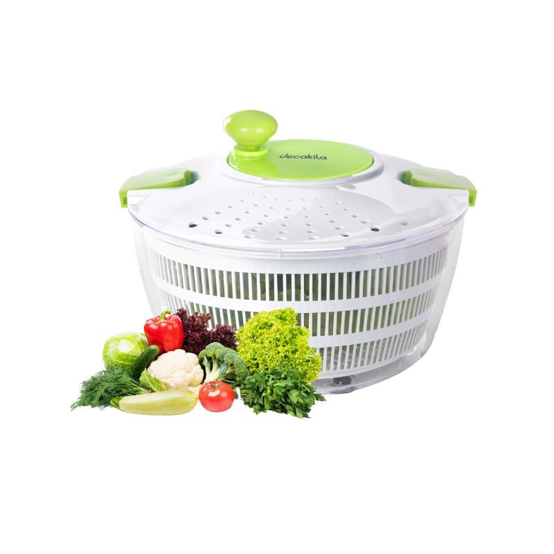 កញ្ច្រែងលាងបន្លែ Decakila Salad Spinner KMTT088W