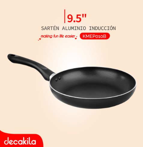 ខ្ទះចៀនឆា 9.5" Decakila Frying Pan KMEP010B