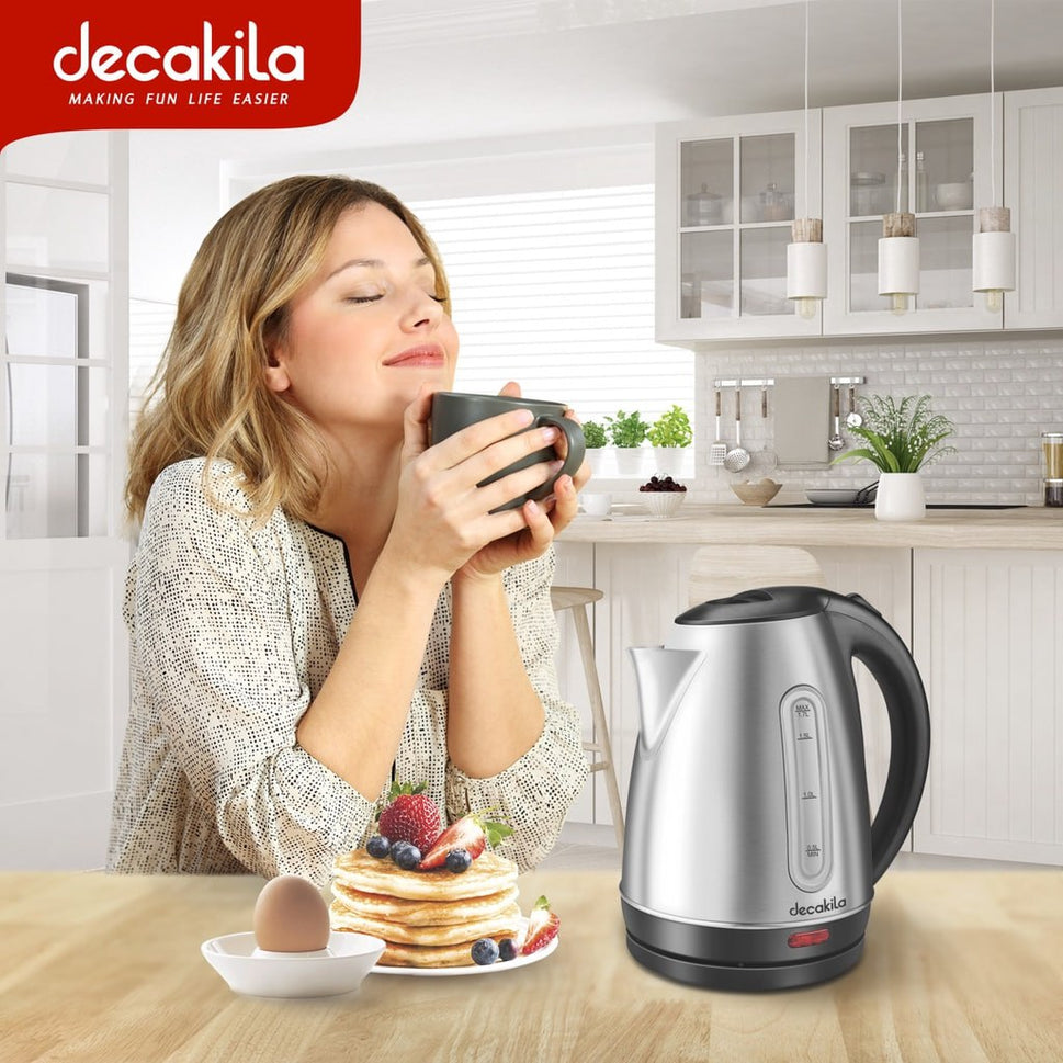 កំសៀវដាំទឹកអគ្គិសនី Decakila Electric Kettle 1.5L KEKT002B