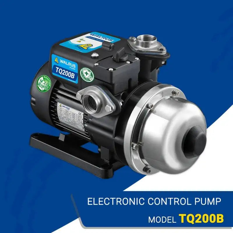 ម៉ូទ័រជំរុញទឹកអូតូ Walrus Electronic Water Pump 180W TQ200B