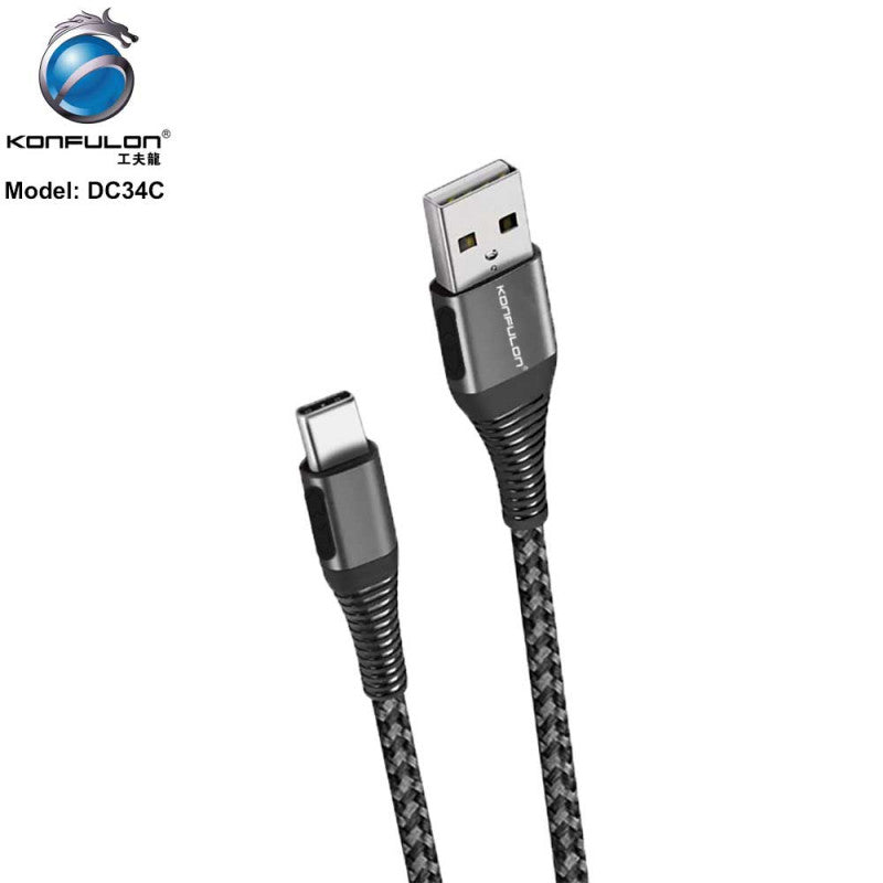 ខ្សែសាកទូរសព្ទ័ Konfulon Charger Cable DC34