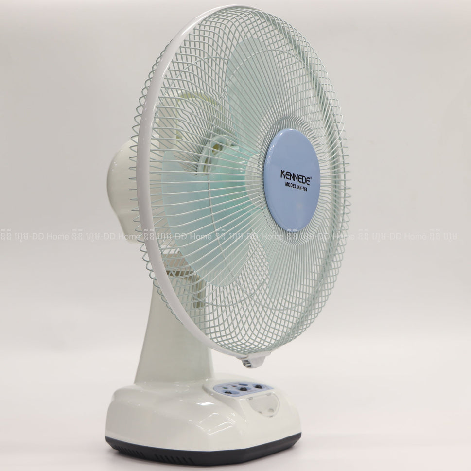 កង្ហាលើតុ Kennede 12" Rechargeable Fan