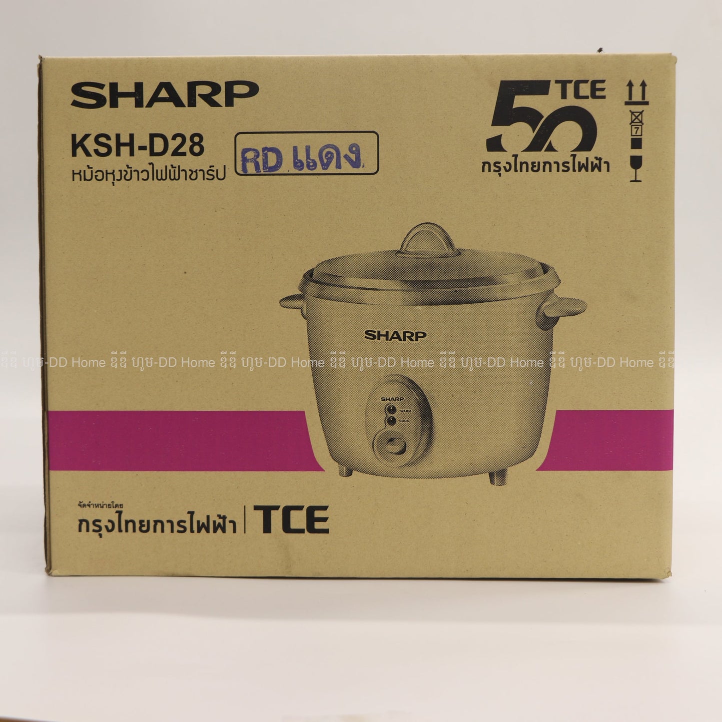 ឆ្នាំងដាំបាយ Sharp Rice Cooker KSH-D28 2.8L