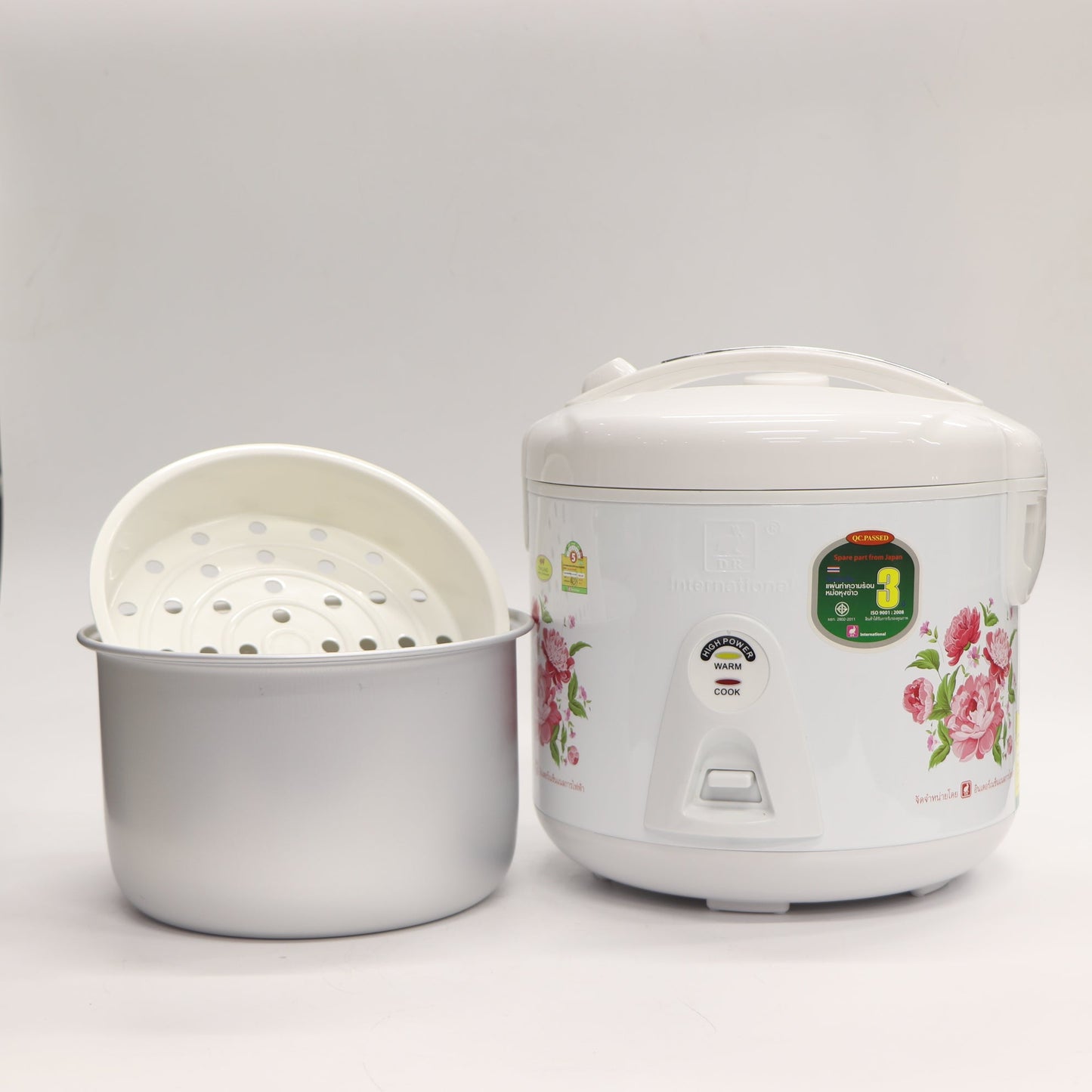ឆ្នាំងដាំបាយគំរបជាប់ INTERNATIONAL Rice Cooker DR-C22