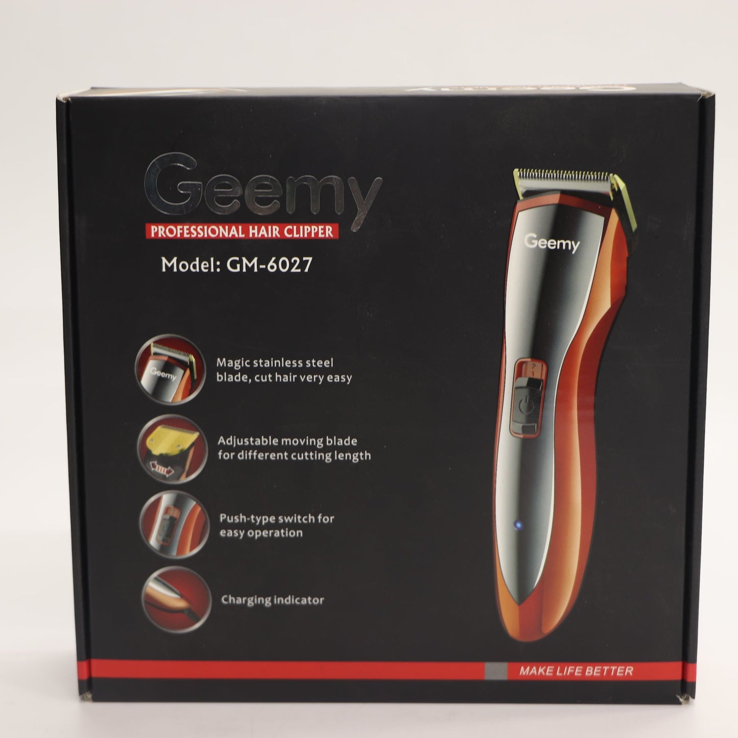 ម៉ាស៊ីនកាត់សក់ GM6027-GEEMY