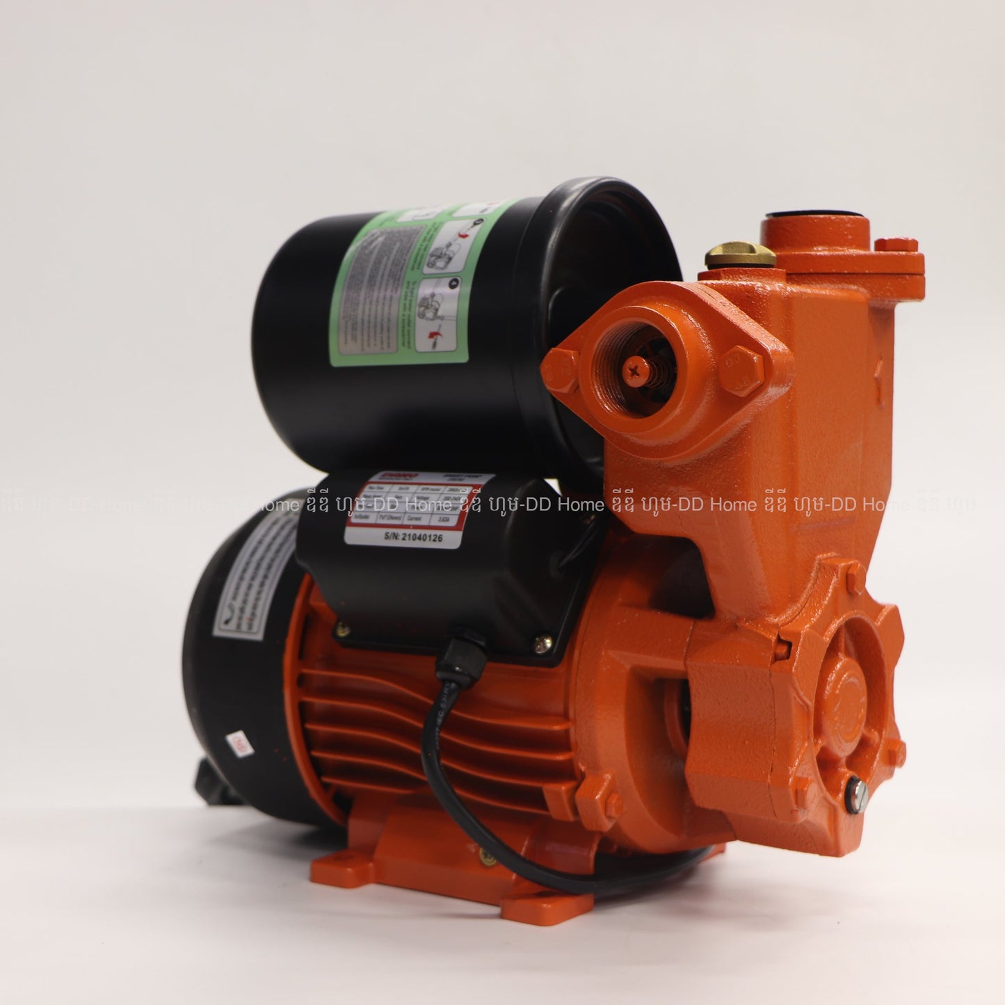 ម៉ូទ័រជំរុញទឹកអូតូ DANO Water Pump 1HP ZDB750