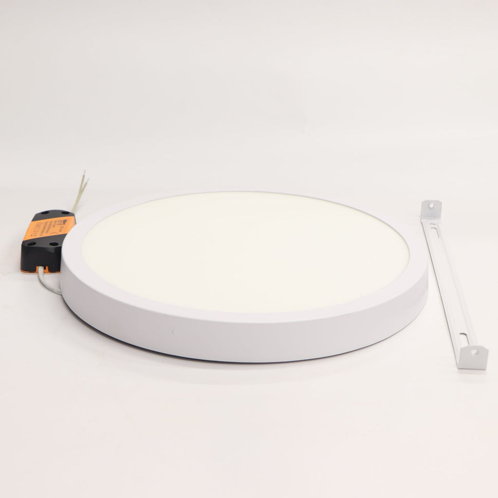 បង្ដែតពិដានមូល ABC LED Panel Light 24W ថ្ងៃ