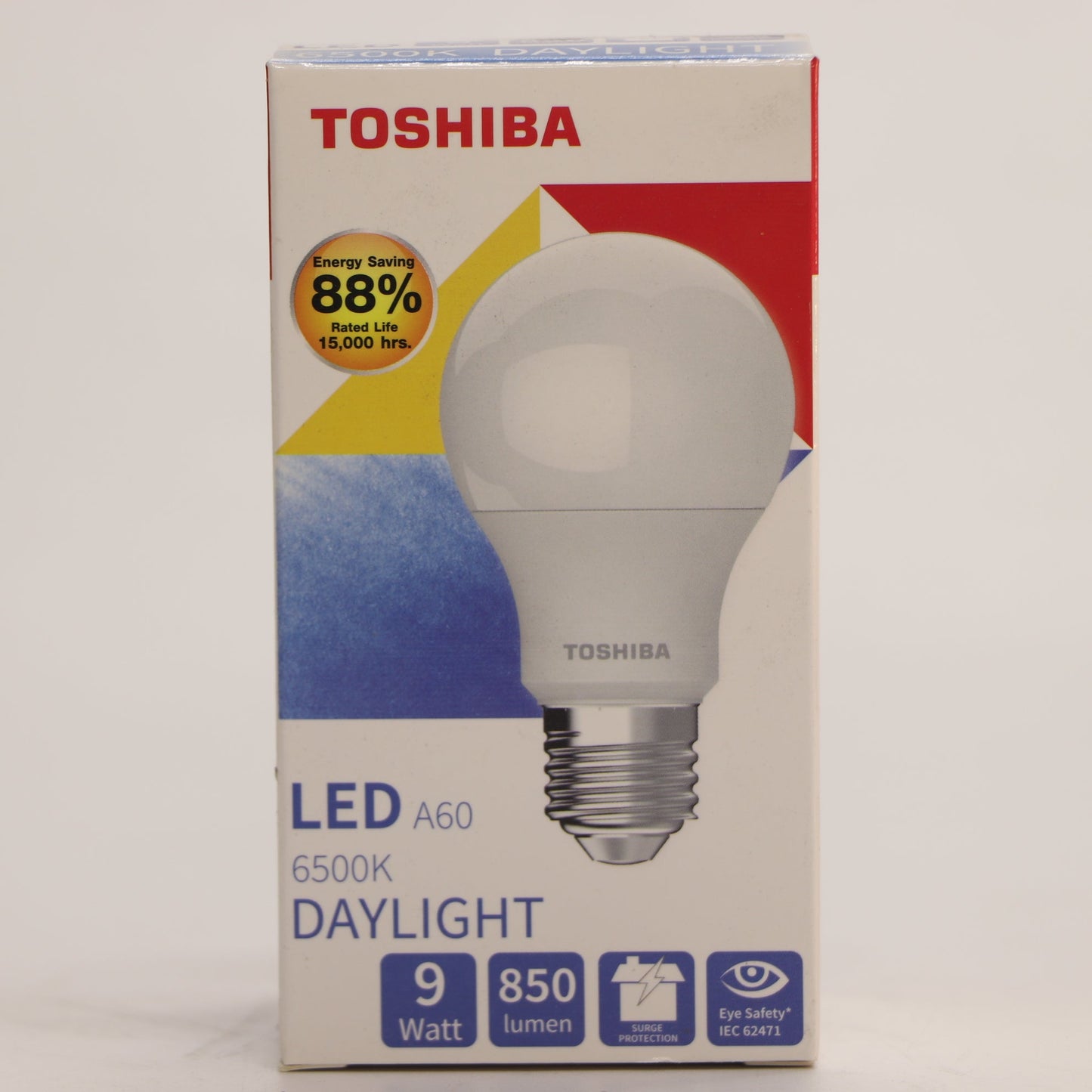 អំពូលបាល់ LED TOSHIBA 9W ពណ៌ស