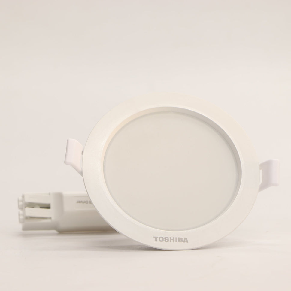 អំពូលបង្កប់ពិតានមូល TOSHIBA LED Panel 9W ពណ៌ស