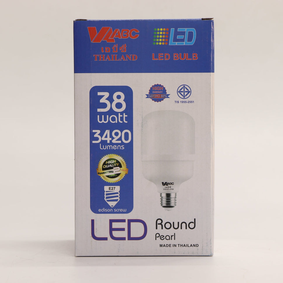 អំពូលត្បាល់ម៉ាក ABC LED Light Bulb-38W-ពណ៌ស