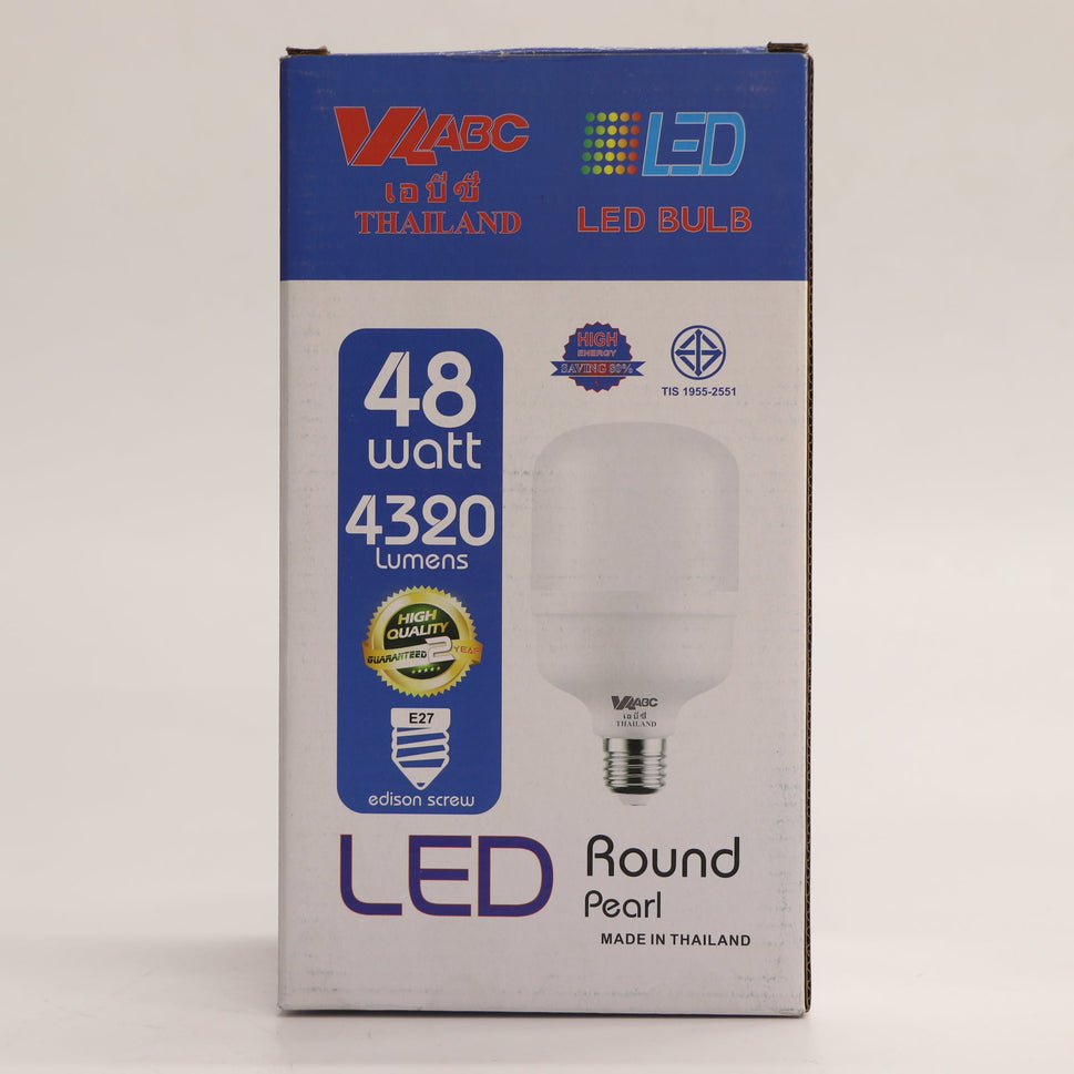 អំពូលត្បាល់ម៉ាក ABC LED Light Bulb-48W-ពណ៌ស