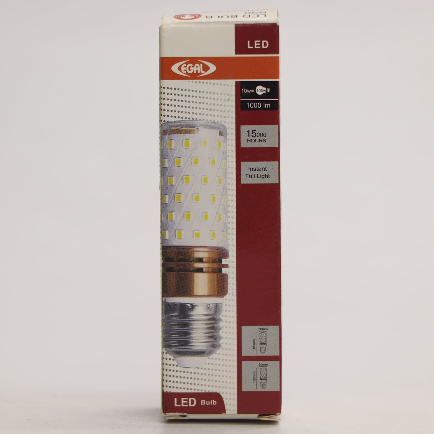 អំពូលស្នូលពោត EGAL LED Light Bulb 10W ៣ពណ៍