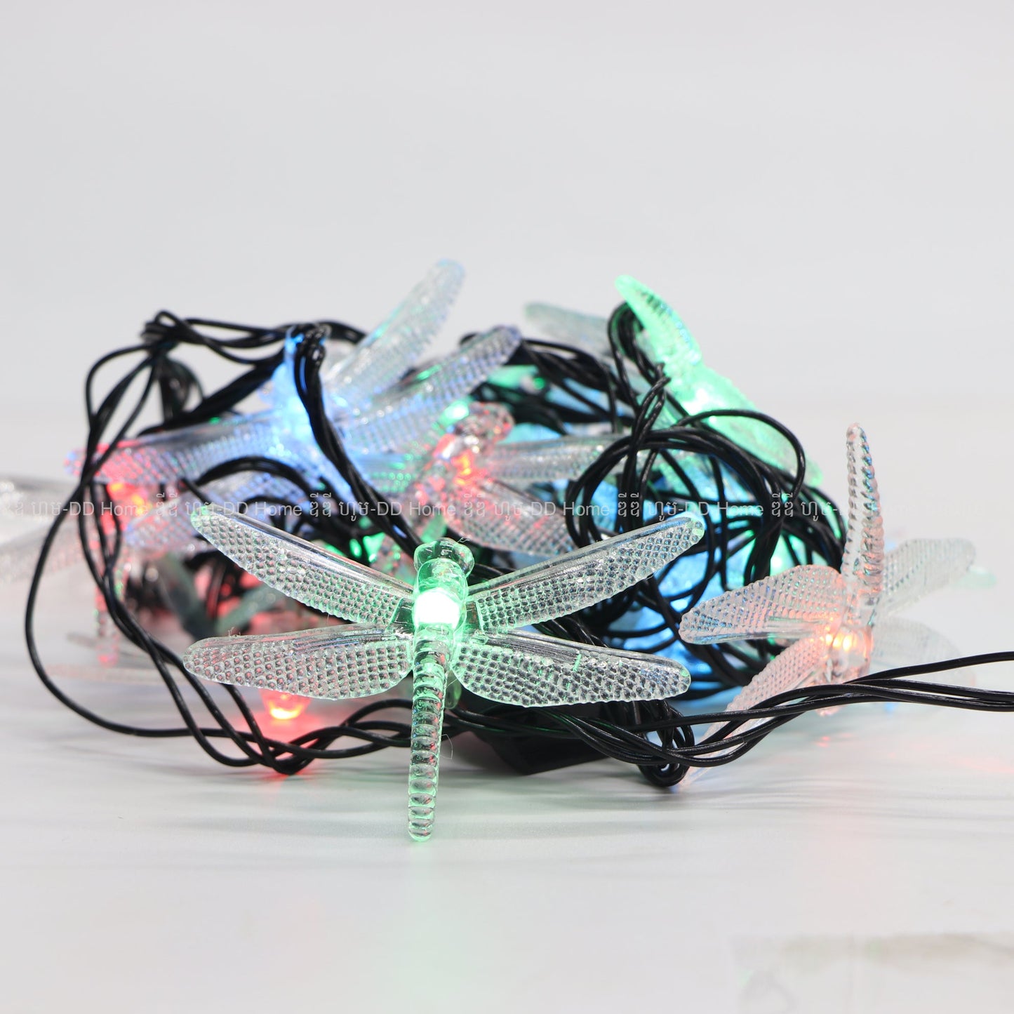 អំពូលខ្សែញាក់ LED String Lights រូបកន្ទុមរុយ ខ្សែ 5m