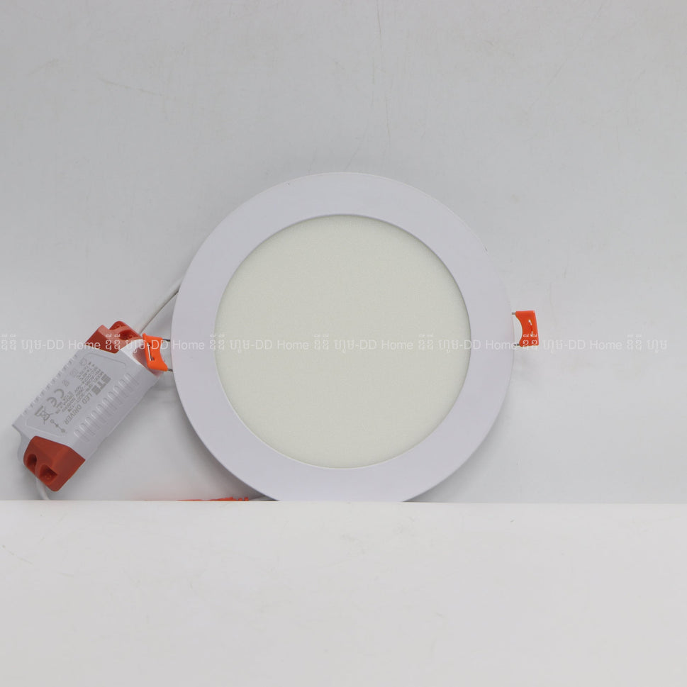 អំពូលបង្កប់មូល STS LED Panel 3ពណ៌ 12W