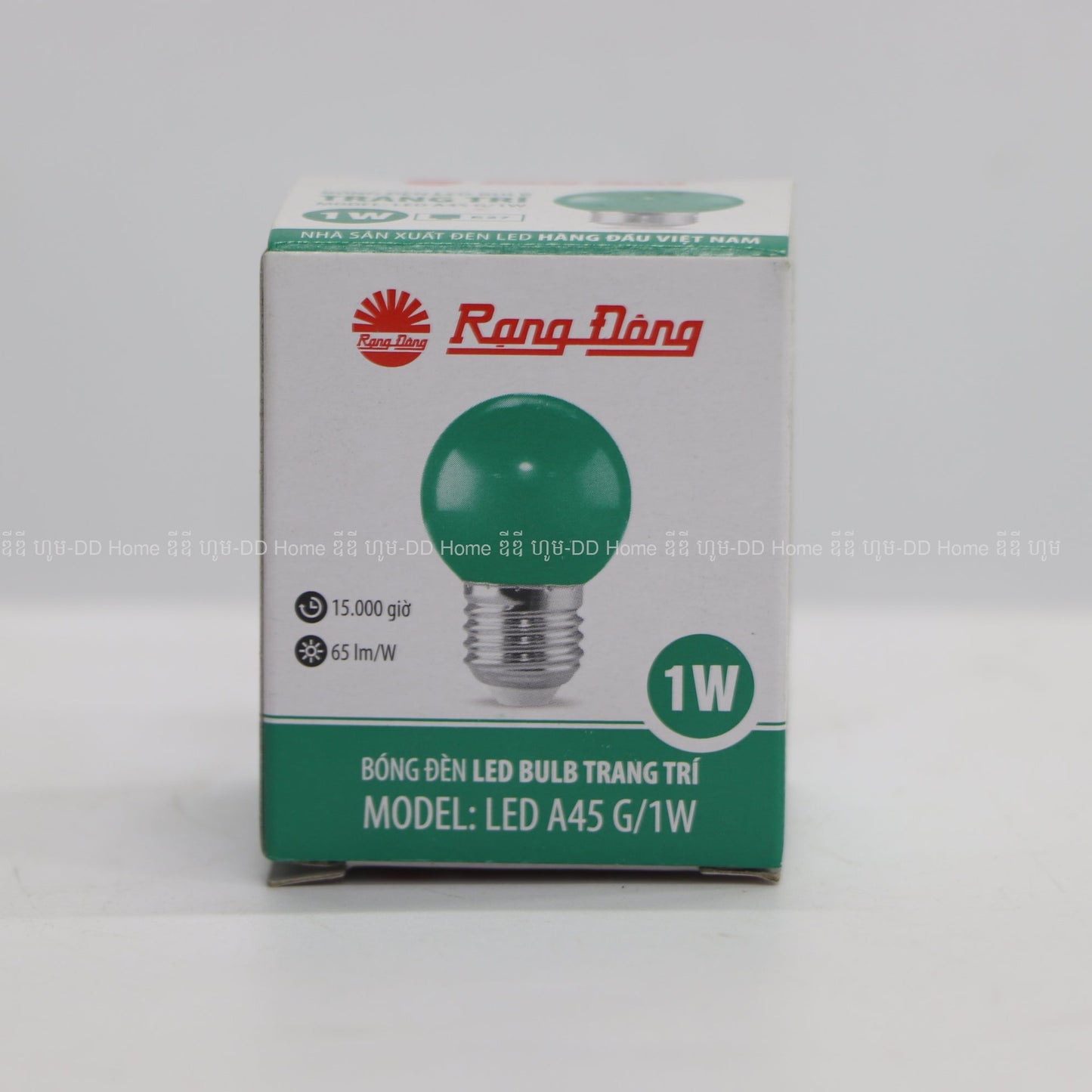 អំពូលកុងម៉ា 1W បៃតង RANG DONG Decorative LED Light