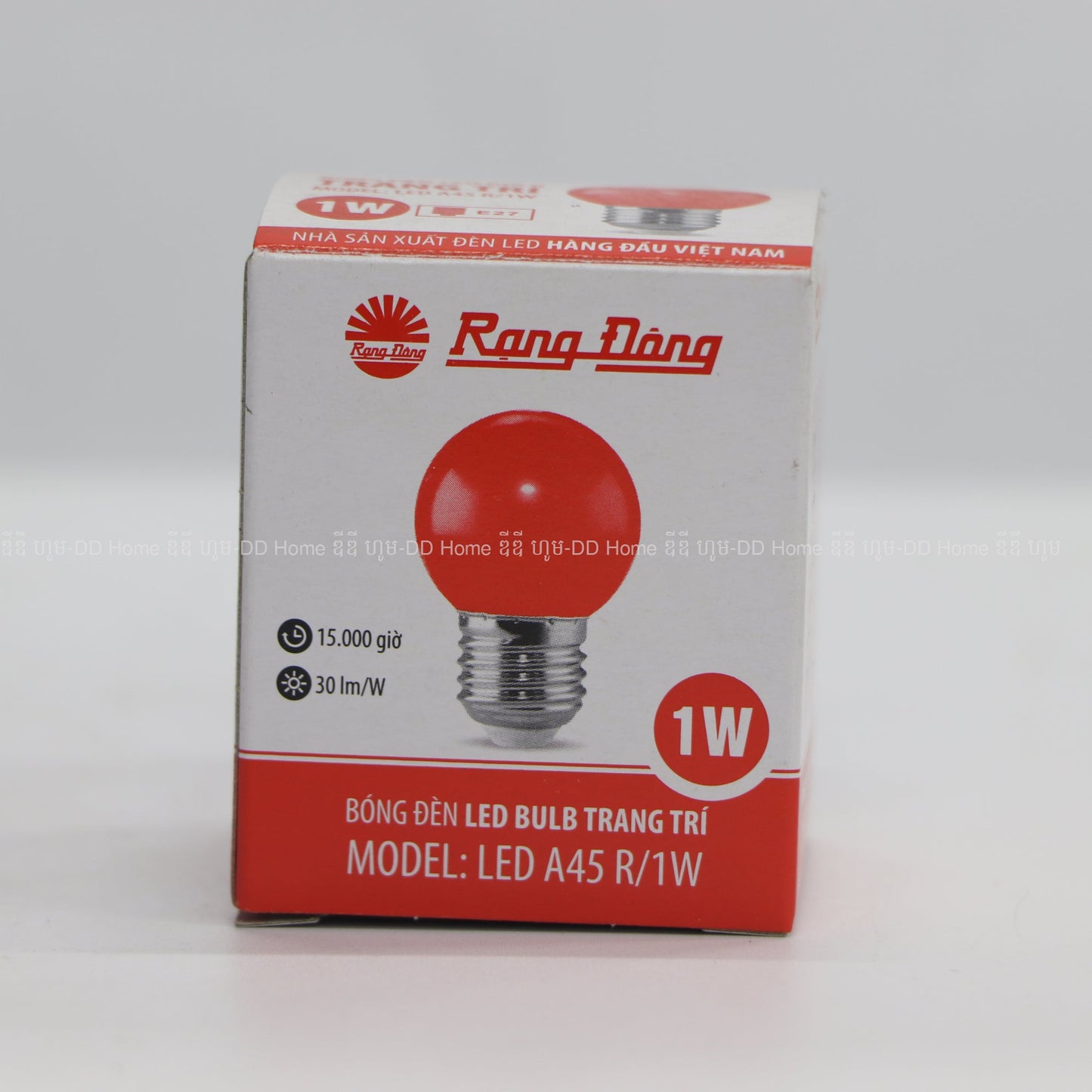 អំពូលកុងម៉ា 1W ក្រហម RANG DONG Decorative LED Light