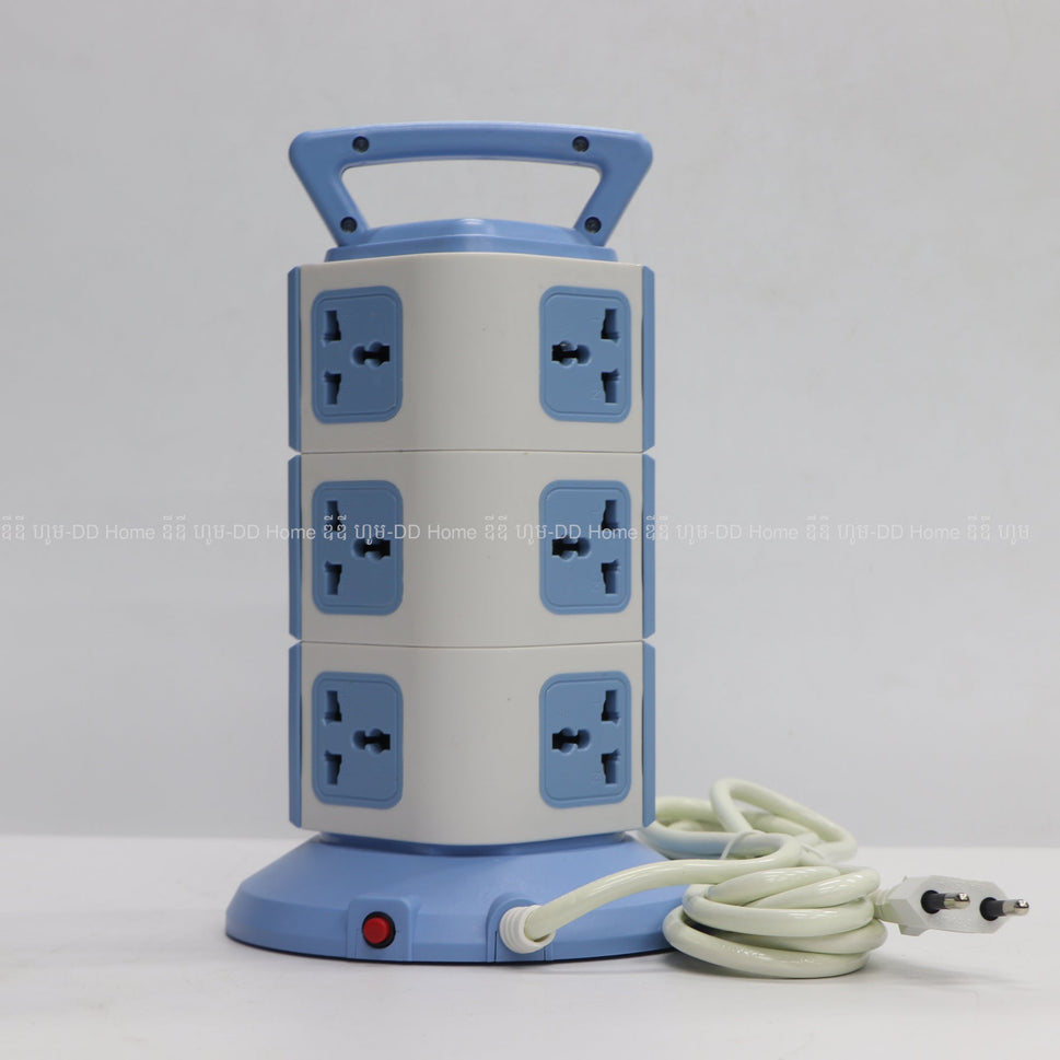 ព្រីខ្សែជ្រុង GX Electrical Universial Extension Cord Model GX-803 ខ្សែ3M
