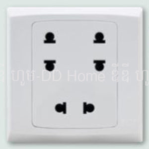ព្រី 3 SGT TX Series Three Two-Pole Sockets