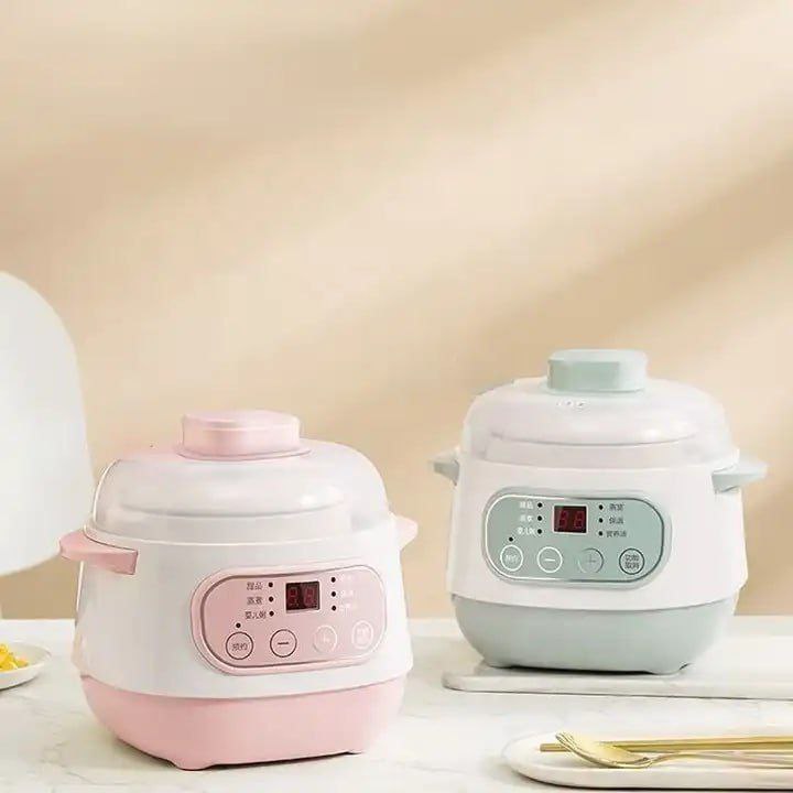 ឆ្នាំងចម្អិនបបរ Electric Porridge and Steam Cooker