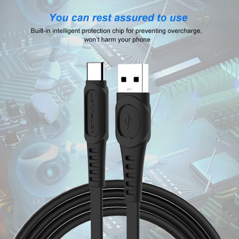 ខ្សែសាកទូរសព្ទ័ Konfulon Charger Cable DC03