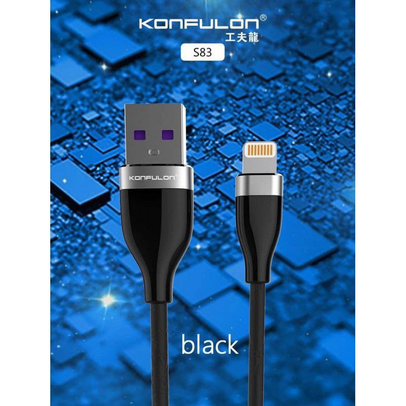 ខ្សែសាកទូរសព្ទ័ Konfulon Charger Cable S83