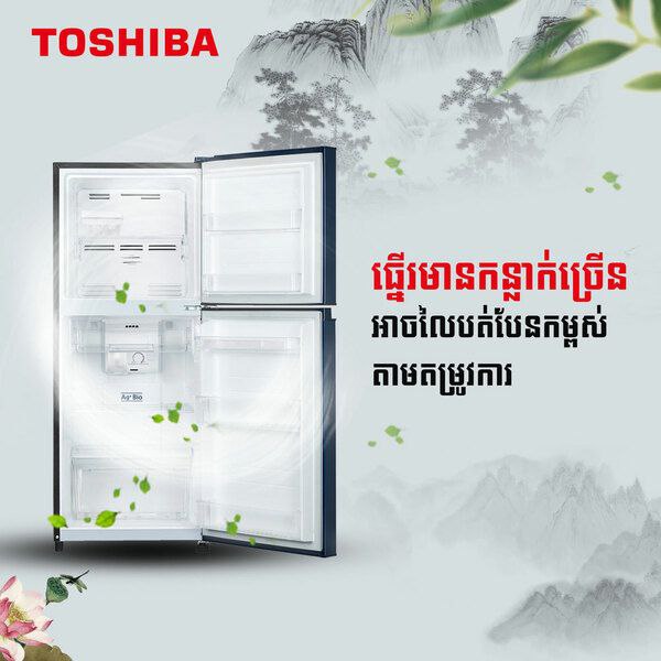 ទូរទឹកកក TOSHIBA-GR-A28KS(UK1)