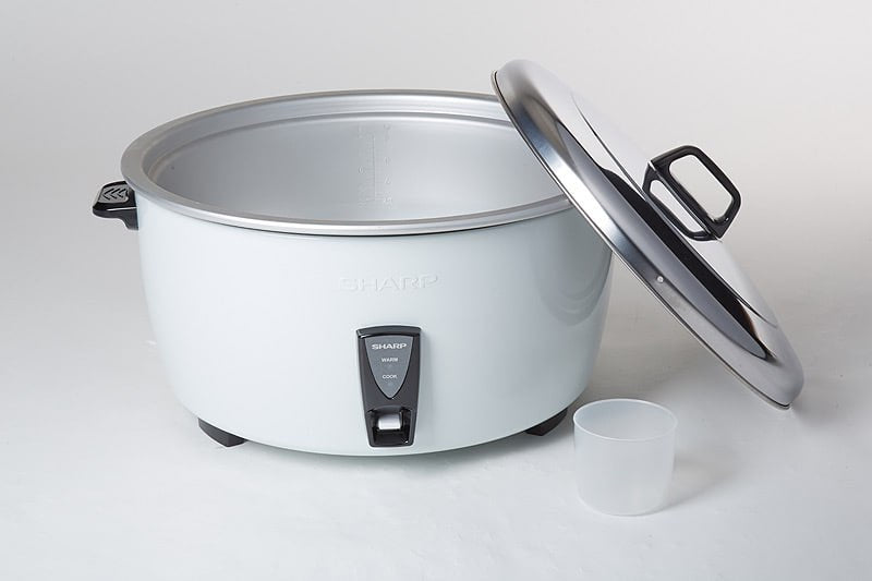 ឆ្នាំងដាំបាយគំរបដាច់ SHARP Rice Cooker KSH D77 7.0L