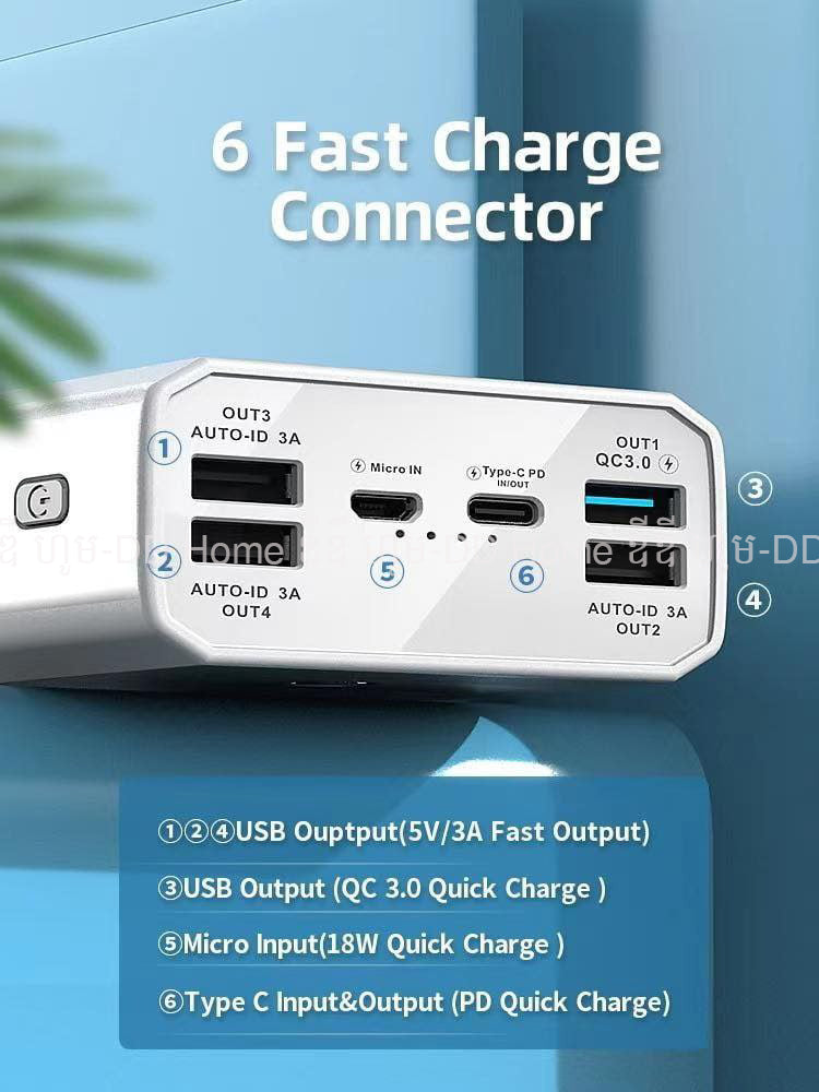 Powerbank Konfulon P40Q 40000mAh
