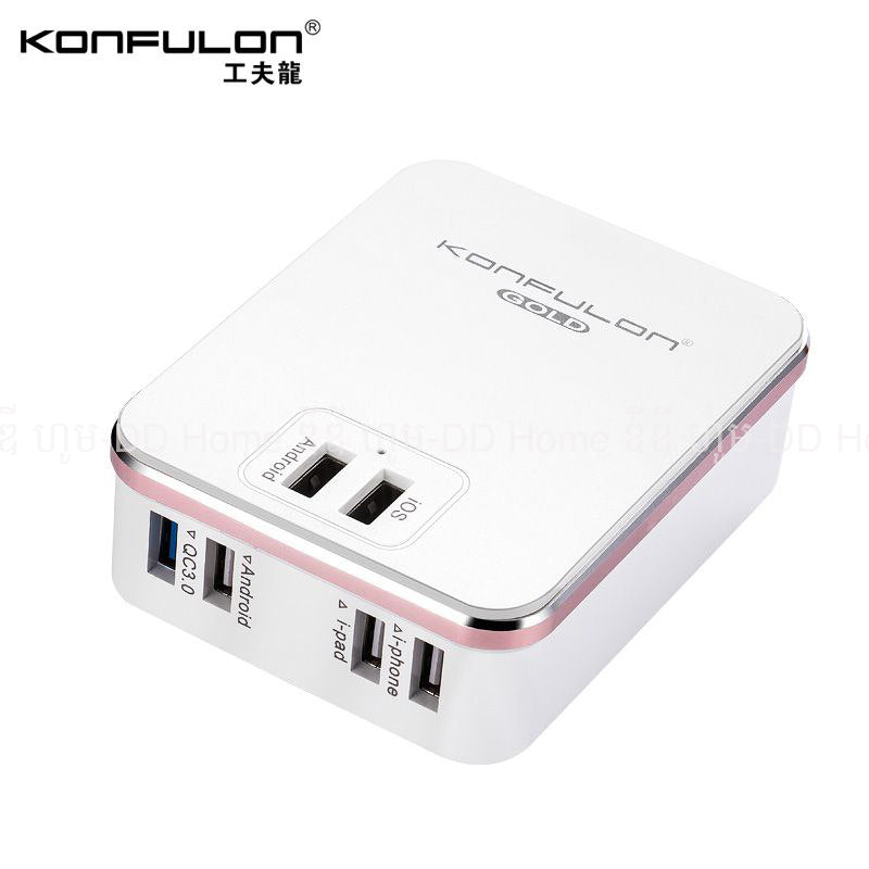 ដុំUSBសាកទូរស័ព្ទ Konfulon Adapter-C29