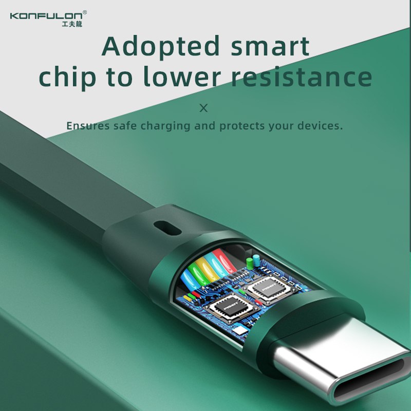 ខ្សែសាក Konfulon Charger Cable 3in1-DC44