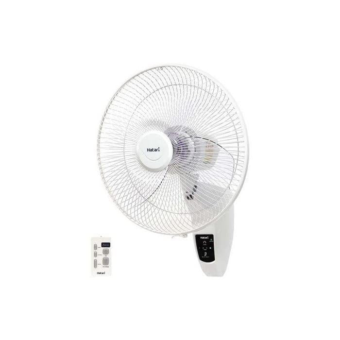 កង្ហាចាប់ជញ្ជាំងតេលេ Hatari Electric Wall Fan with Remote Control 16" HT-W16R6