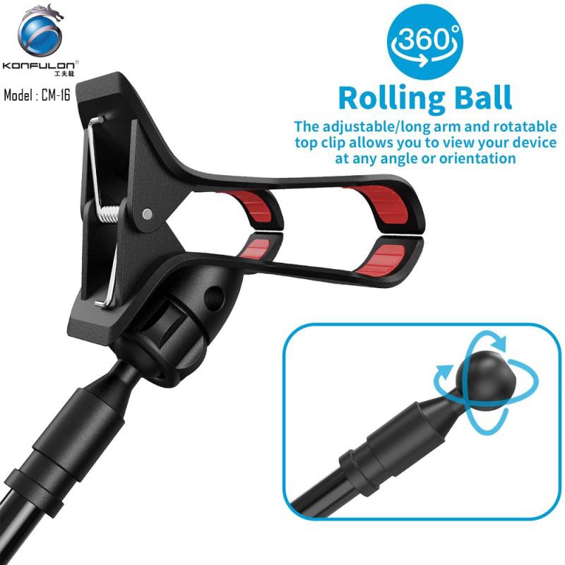 ជើងដាក់ទូរស័ព្ទអាចពត់បាន Konfulon CM16