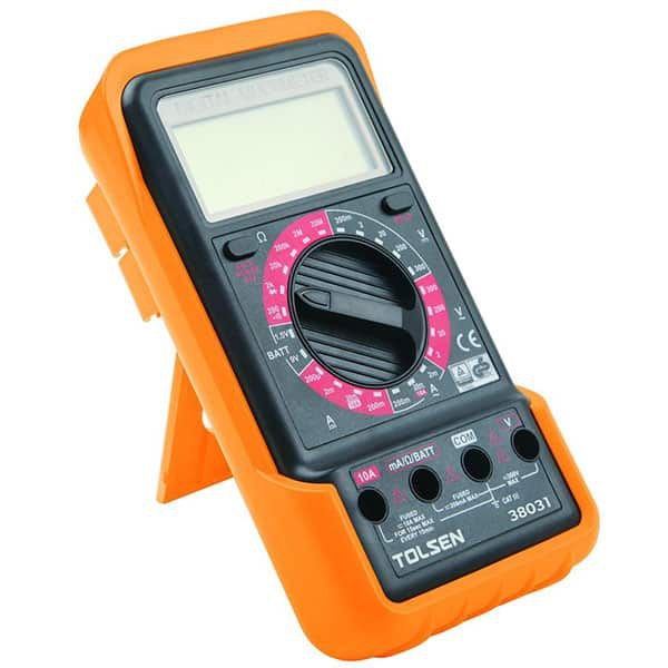 ឧបករណ៍វាស់ចរន្តភ្លើង TOLSEN DIGITAL MULTIMETER 38031