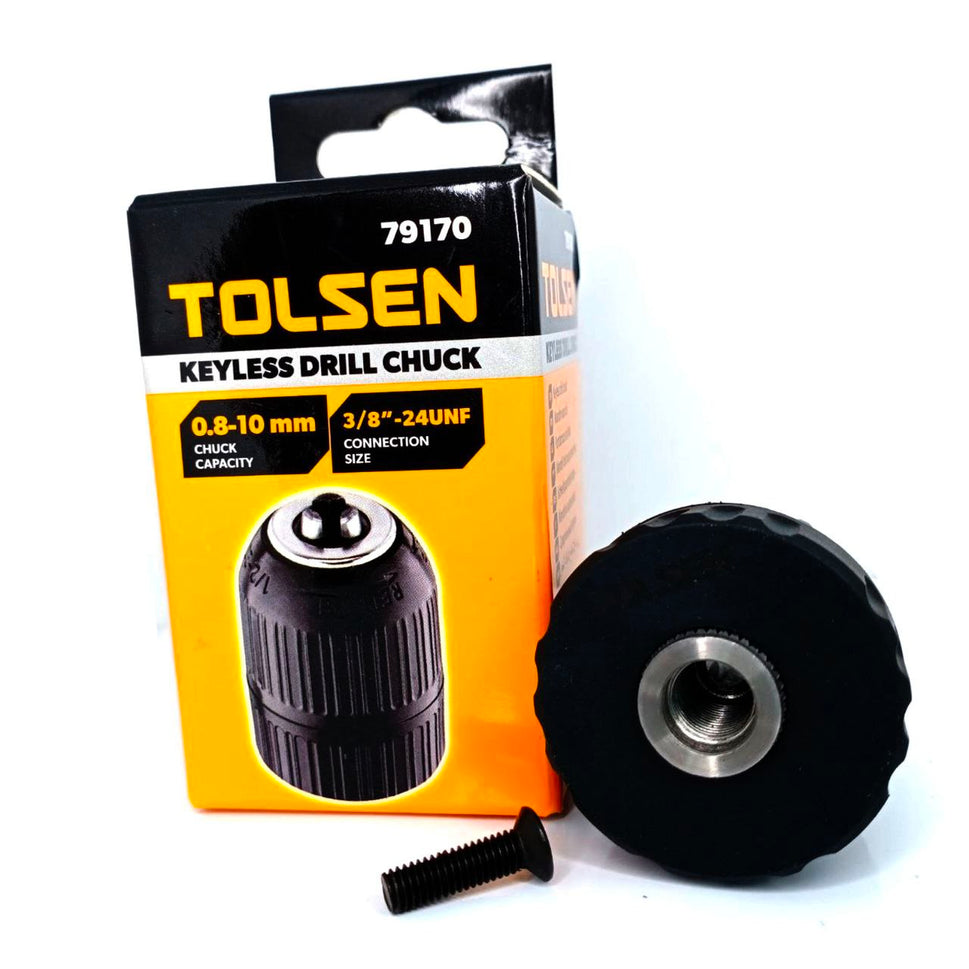 ក្បាលតផ្លែស្វាន TOLSEN Keyless Drill Chuck 1.5-10mm 79170