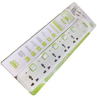 ព្រីខ្សែ រន្ធ5 SGT 3M Universal Extension Cord NEW-251UC
